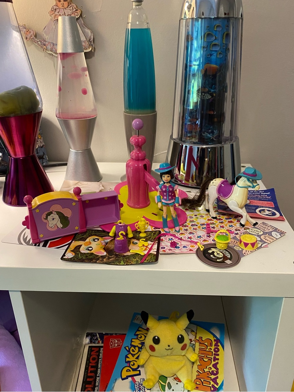 polly pocket pony playset